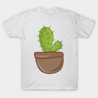 Cute Cactus Pot T-Shirt